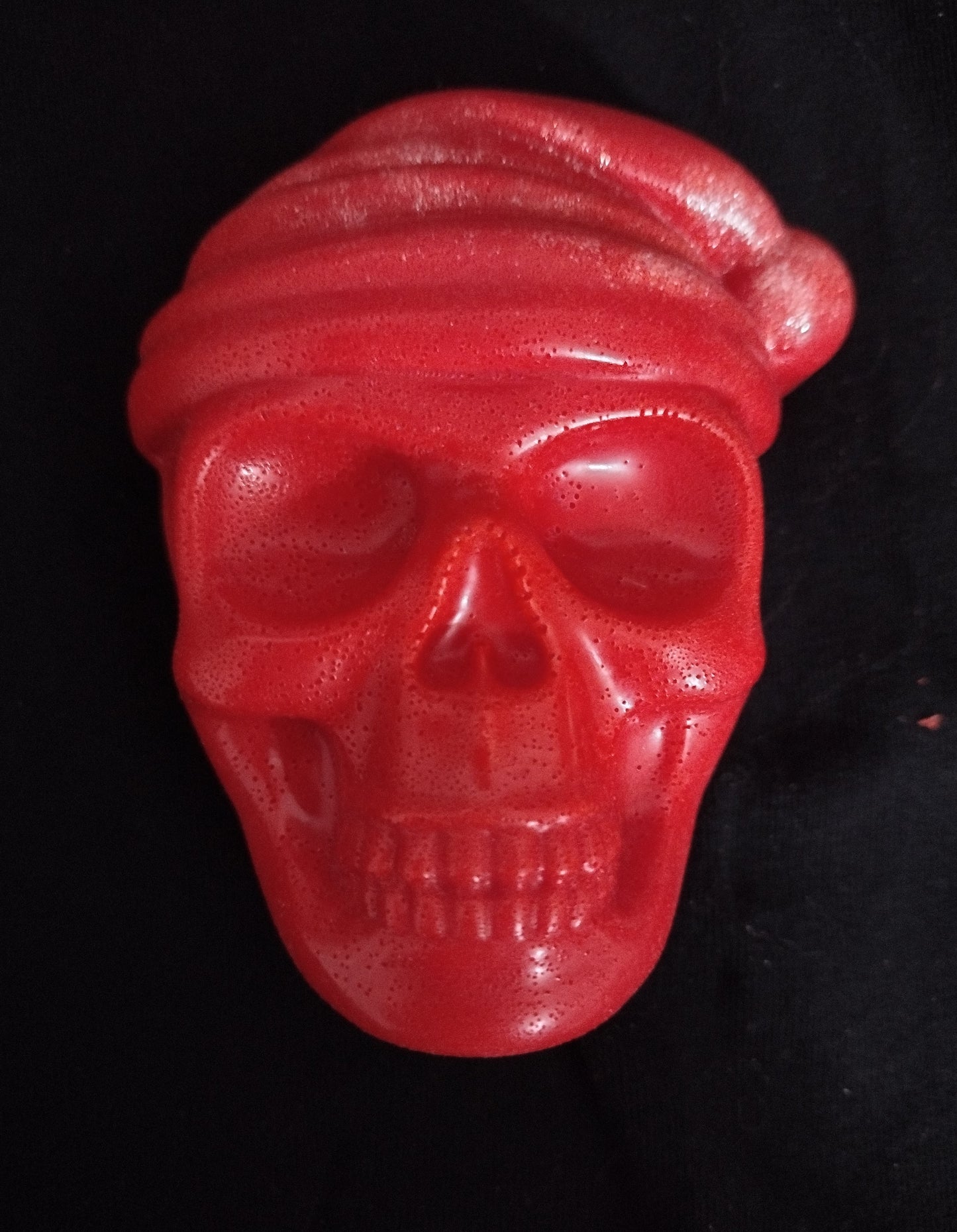 Goats Milk Soap - Santa Skull - Patchouli Light